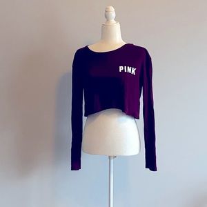 Cropped Waffle Shirt